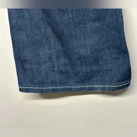 VIGOSS Y2K Style Low Rise Fit/Bootcut Bling/Gem Denim Jeans | Dark Wash | Size 7 - Picture 11 of 11